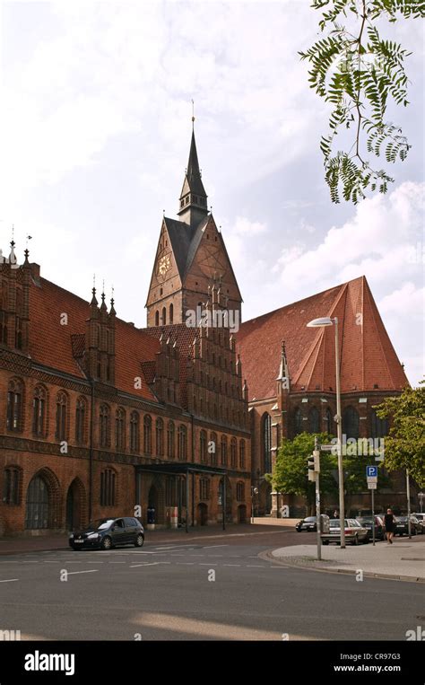 Marktkirche Church Built 1349 1359 Neo German Brick Gothic Hannover