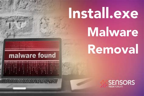 Install Exe Virus Removal Guide Free Delete Steps