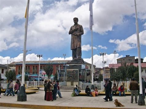 Daniel A Carrión monument Cerro de Pasco Pasco Peru Perú