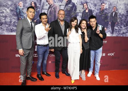 Von Links Taiwanese Schauspieler Tony Yeung Chinesische Schauspieler