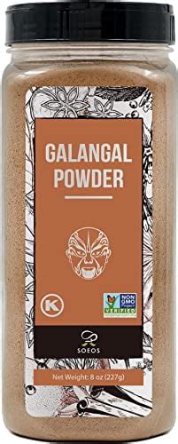 Soeos Galangal Powder Oz G Galanga Galanga Powder Fresh