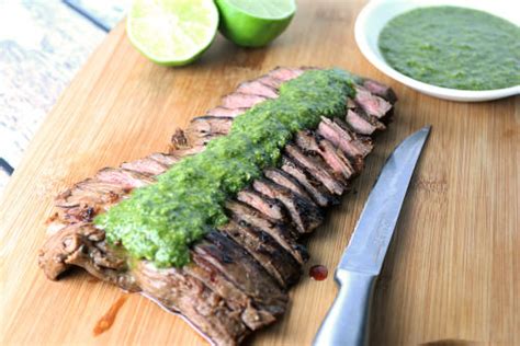 Seared Skirt Steak With Cilantro Paste Ruled Me