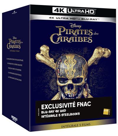 Pirates Of The Caribbean K Blu Ray Steelbook Boxed Set Fnac