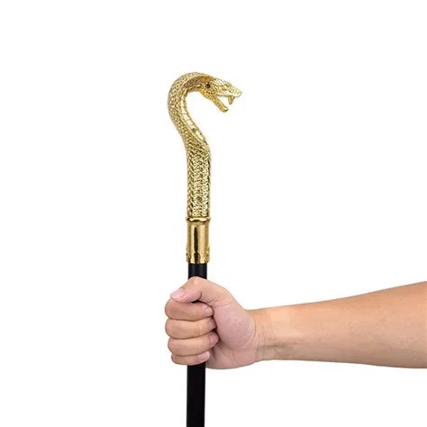 Snake Handle Cane Decorative Walking Stick