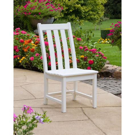 Upgrade Your Outdoor Dining Experience With Polywood® Vineyard Side Chair