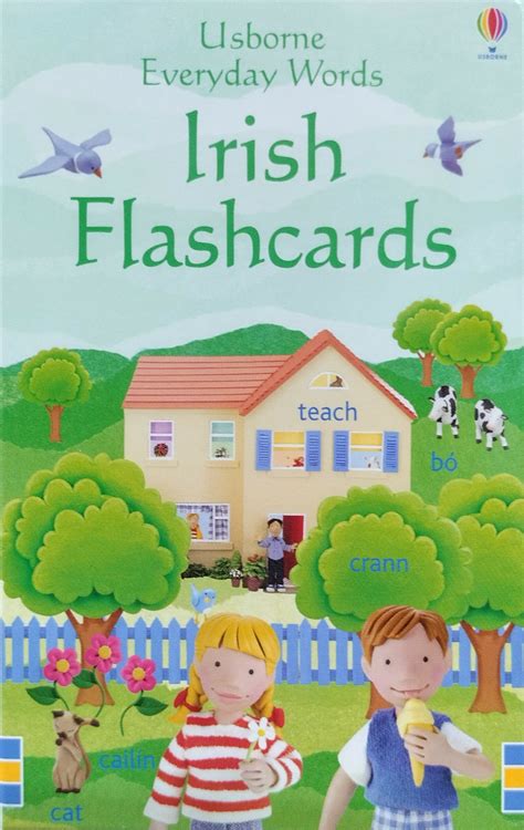 Usborne Irish Flashcards An Siopa Leabhar