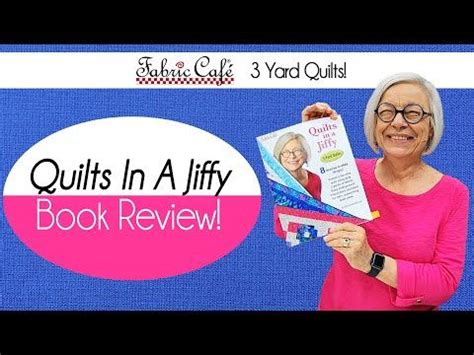 Quilts In A Jiffy New Book Review Youtube Quilts Quilt In A Day