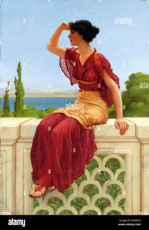 The Signal By The English Painter John William Godward 1861 1922