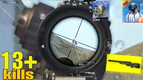 SUPER GAMEPLAY WITH AWM SUPPRESSOR PUBG MOBILE LITE YouTube