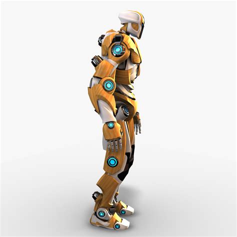 Maya Humanoid Robot Rig