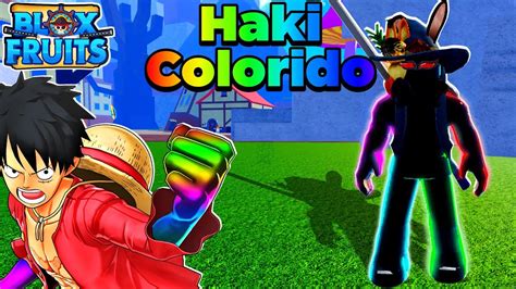 Como Pegar O Rainbow Haki No Blox Fruits Youtube