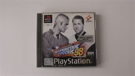 International Superstar Soccer ISS Pro 98 PSX PS1 10522679412