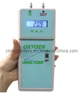 Portable Oxygen Analyzer For Test Purity Of Oxygen Concentrators