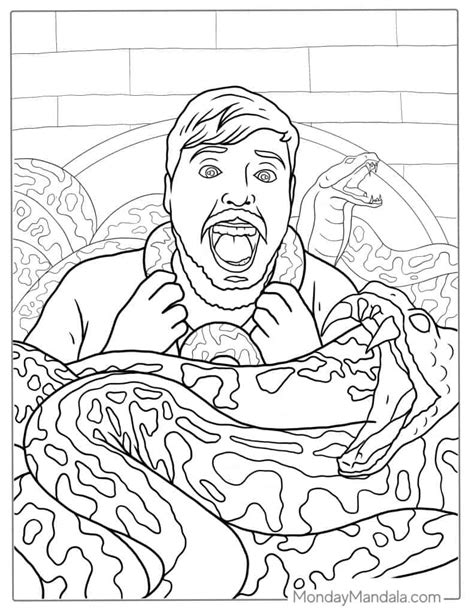 25 Mr Beast Logo Coloring Page Sahedalowri