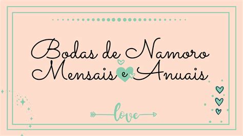 Bodas De Namoro Significado De Todos Os Meses E Anos