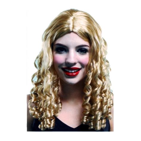 Perruque blonde bouclée Le Cotillon