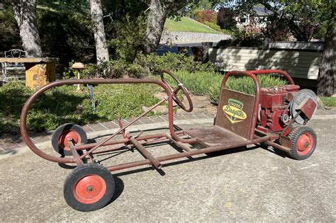 No Reserve 1958 Yazoo Dragster Go Kart For Sale On Bat Auctions Sold