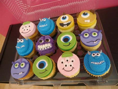 Monster S University Themed Cupcakes Bakedinmoore In