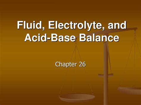 Ppt Fluid Electrolyte And Acid Base Balance Powerpoint Presentation