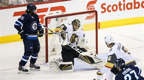 Goals nd Highlights: Jets 1-4 Golden Knights in NHL Playoffs | April 28 ...