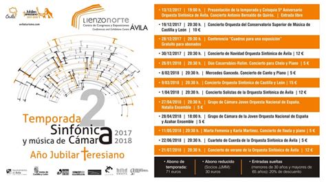 Lienzo Norte II Temporada Sinfónica y música de Cámara