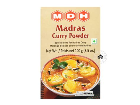 Mdh 100 G Madras Curry Powder Lotus Markt