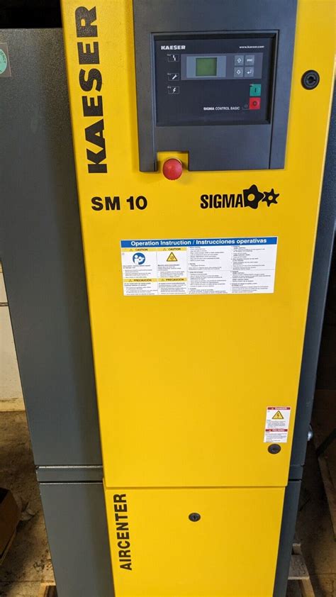 Kaeser Sm Aircenter Hp Rotary Screw Air Compressor Integrated