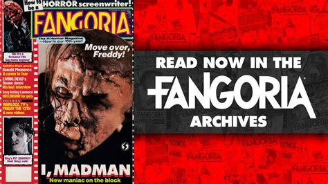 FANGORIA 80 I MADMAN THE FLY II Donald Pleasance PET SEMATARY