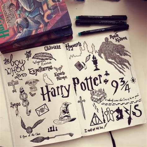 Harry Potter Collage Harry Potter Sketch Harry Potter Drawings