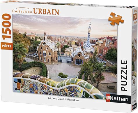 Nathan Puzzle Parc G Ell Barcelone Pi Ces Amazon Fr Jeux