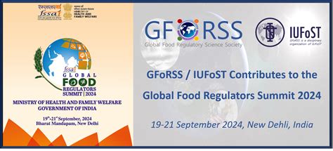 Gforss Iufost Contributes To The Global Food Regulators Summit