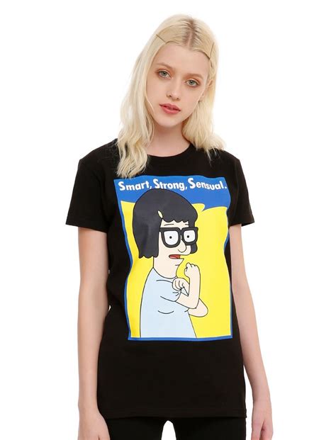 Bobs Burger Tina Smart Strong Sensual Girls T Shirt Hot Topic