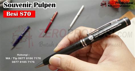 Souvenir Pen Besi Eksklusif Kode Pen Besi Murah Zeropromosi