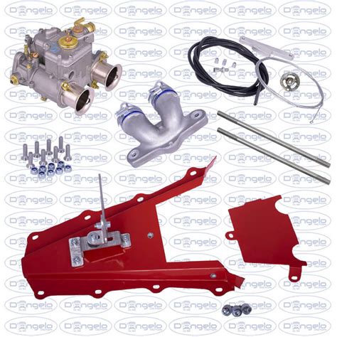 Kit Completo Modifica Carburatore Weber 40 Dcoe Per Fiat 500 F L R E