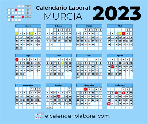 Calendario Laboral Murcia