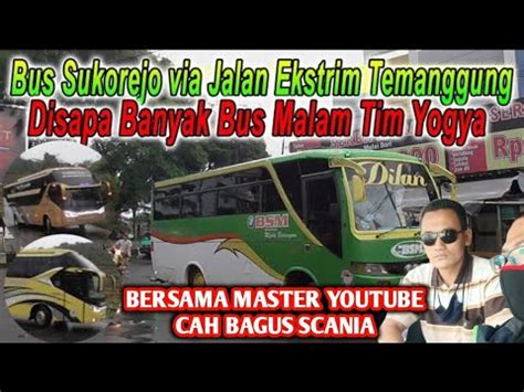 Serunya Trip Sama Cah Bagus Scania Naik Bus Putra BSM Di Jalur Ekstrim