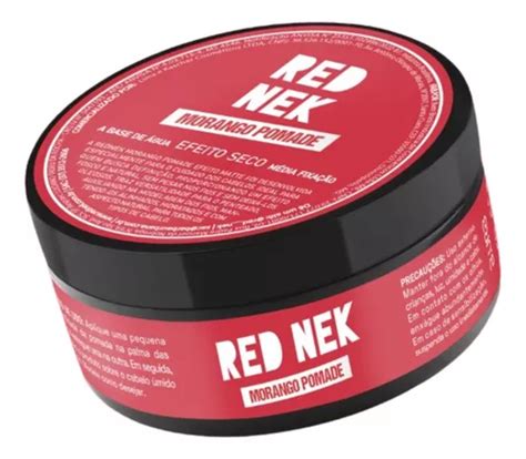 Pomada Para Peinar El Cabello Red Nek Strawberry Con Efecto Seco G