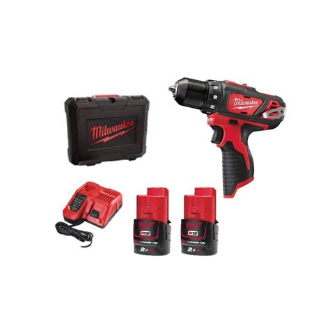 Taladro Atornillador De Milwaukee Compacto M12 BDD 202C 12V 4933441915