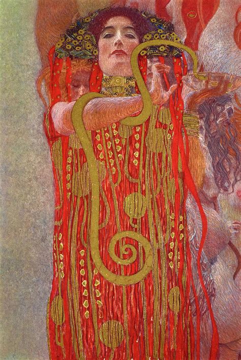 Hygieia Medicine Painting By Gustav Klimt Pixels