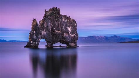 Wallpaper Nature Landscape Water Long Exposure Rock Formation