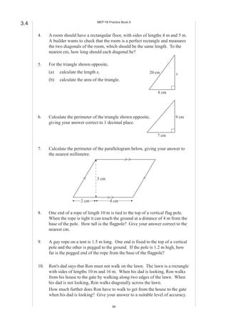 Pythagoras Packet 3 PDF