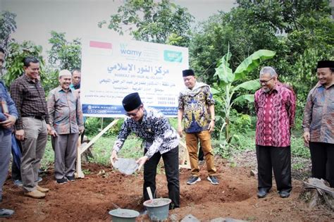 Wakil Bupati Sebut Peletakan Batu Pertama Pembangunan Markaz An Nur Al