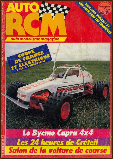 Auto RCM n43 d avril 1985 Musée RCmagvintage