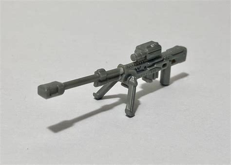 Halo Sniper Rifle Silver Grey Mega Construx Boss Brickster