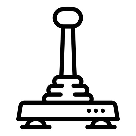 Controller Joystick Icon Outline Style Vector Art At Vecteezy