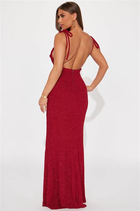 Midnights In Paris Gown - Red | Fashion Nova