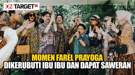 Farel Prayoga Dapat Saweran Dari Ibu Ibu Sosialita Farel Jadi