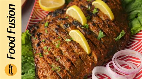 Tandoori Grilled Fish Recipe By Food Fusion Youtube