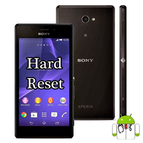 Uti Cell Hard Reset No Sony Xperia M2 Aqua E Demais Modelos