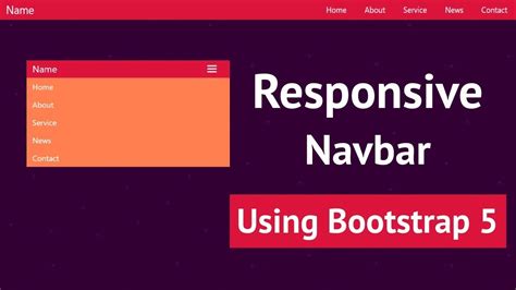 Bootstrap Navbar Tutorial How To Create A Responsive Navigation Bar